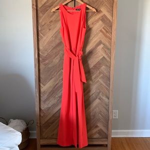 Nine West Orange Jumpsuit